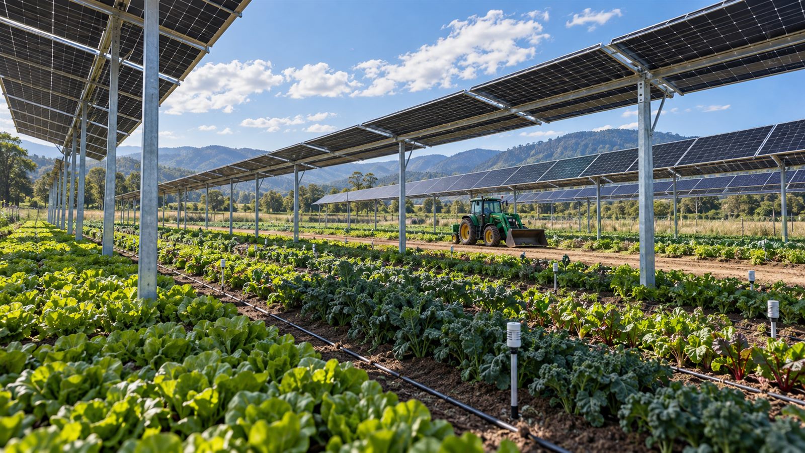 How Agrivoltaics Changes the Design of a Solar Farm